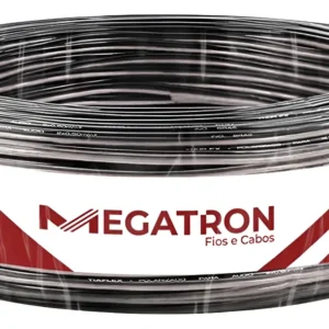 Fio Polarizado Cristal Para Som 2x0,75mm 100Mts Megatron