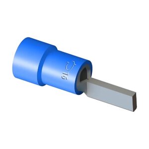 Terminal Pino TPP16-16 16mm Com 20 Azul