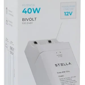 Fonte Para Fita De Led 12v 40w Sth6892 - Stella