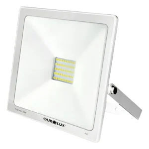 Refletor de LED 30W 6500K Bivolt Branco - Ourolux