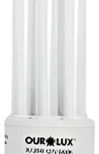 Lâmpada Compacta Espiral 15W 110V 2700K - Ourolux