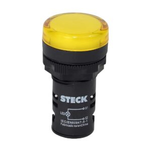 Sinalizador LED 220V Amarelo S-DS220/3 - Steck