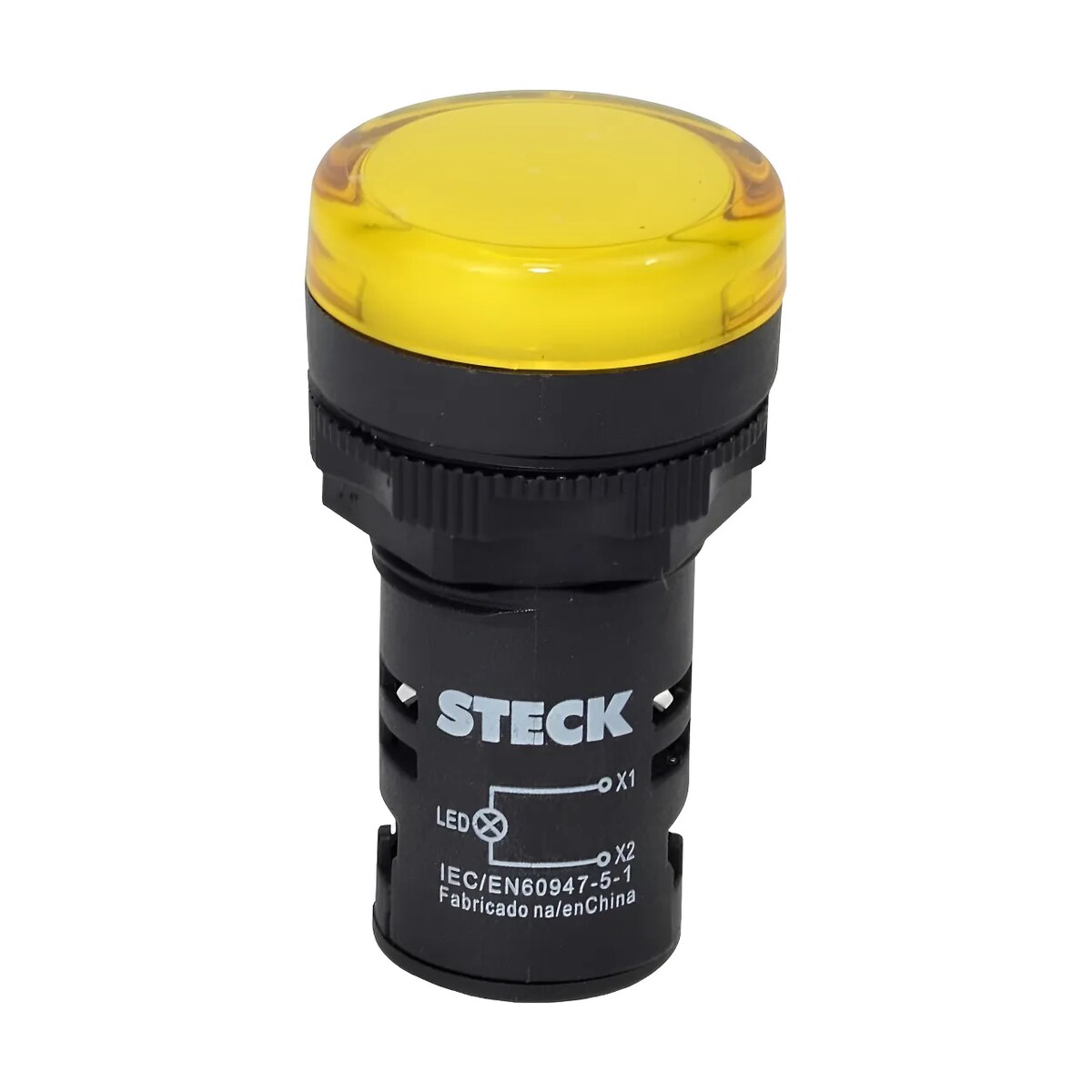 Sinalizador LED 220V Amarelo S-DS220/3 - Steck
