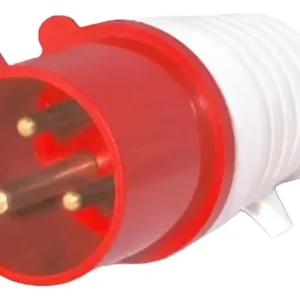 Plug Industrial 2p+t 16a 440v 6h Vermelho J02pl-014 - Jng