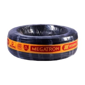 Cabo Flexível 16mm 1 Metro Preto - Megamax