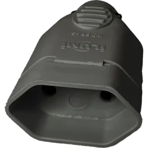 Plug Fêmea Com Prensa Cabo 20a Preto 1421 - Ilumi