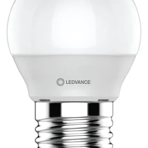 Lâmpada de LED Bolinha E27 3W Bivolt Amarela CLP - Ledvance