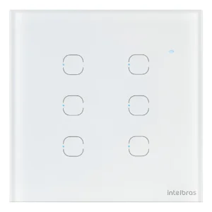 INTERRUPTOR SMART WI-FI TOUCH EWS1006 BR (INTELBRAS-SC)