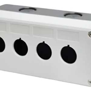 Caixa Para Botoeira Vazia Cinza 4 Furo 22,5mm Xbmx104 - Jng