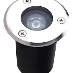 Balizador de LED de Piso Embutir Redondo 3W Branco - Gaya
