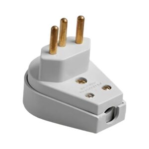 Plug Macho 2P+T 20A Cinza PLD8-3 Com 5 - Margirius