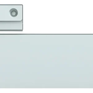 SUPORTE METALICO P/PORTA DE VIDRO MH 103 A ``apenas p/ mola nº3`` PRATA (INTELBRAS-SC)