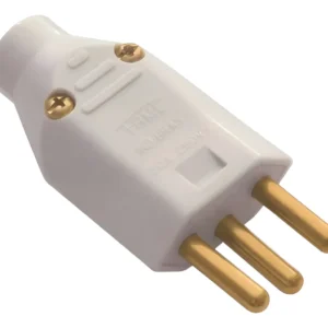 Plug Macho 2p+t 20a Cinza 1730 - Fame