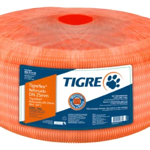 Conduite Corrugado Laranja 25mm 3/4  50mts - Tigre