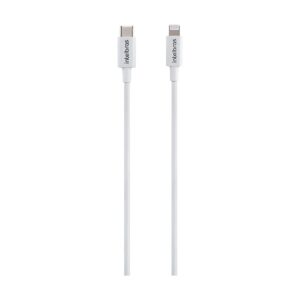 Cabo USB-C Para Lightning 1,2 Metros PVC Branco EUCL 12PB - Intelbras
