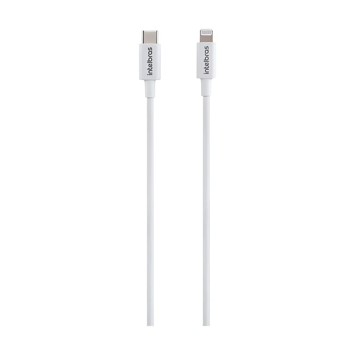 Cabo USB-C Para Lightning 1,2 Metros PVC Branco EUCL 12PB - Intelbras