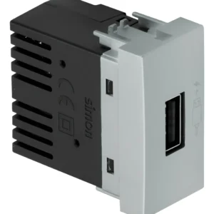 Modulo Tomada USB 1.5A Bivolt Aluminio 30381-34 - Simon