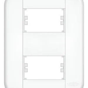 Placa 4x2 2 Postos Separados 3938 - Fame Blanc+