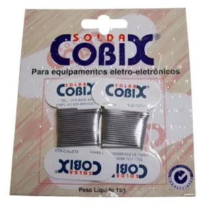 Solda em Cartela Com 2 Unidades Azul - Cobix