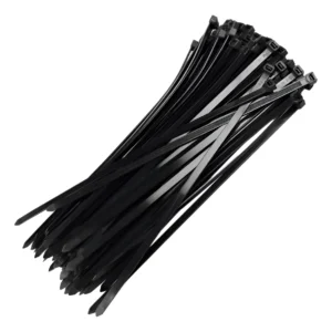 Abraçadeira Nylon 380x4,8mm Preta Com 50 - Fertak