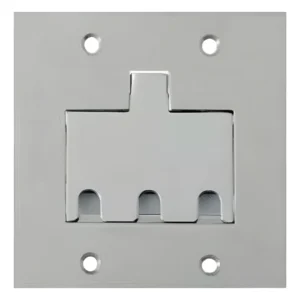 Placa De Piso 4x4 Inox 4x4 3 Rj - Olivo