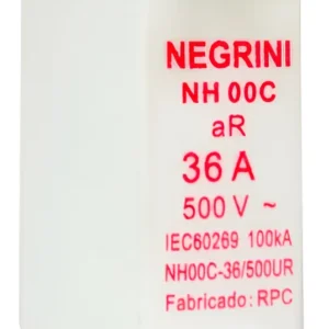 Fusível Nh00 36a Ultra Rápido - Negrini