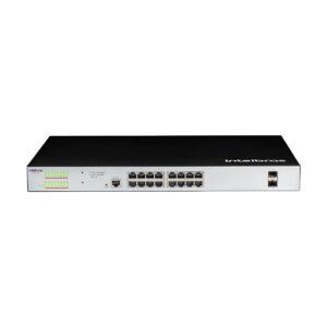 Switch Gerenciável 16 Portas Giga 2 SFP SG 1602 PoE Max - Intelbras