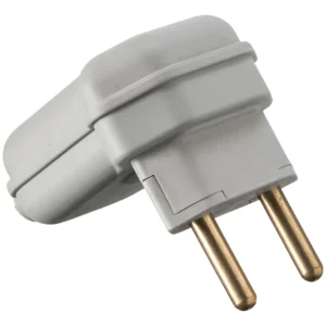 Plug Macho 2P 20A Cinza PLD8-2 Com 5 - Margirius
