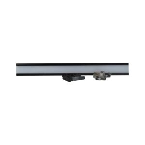 Perfil Para Fita de LED Embutir 50x35x3Mts Preto - Foxlux