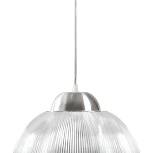 Luminária Acrilico Prismatico Pendente Cristal 12 E27 Luzing