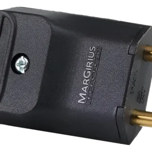 Plug Macho 2P 10A Preto PLD1-2 Com 10 - Margirius