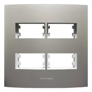 Placa 4x4 2+2 Postos Separados Titanium 85581 - Inova Pro