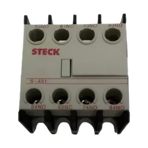 Bloco De Contato Auxiliar 3na+1nf S-431 - Steck