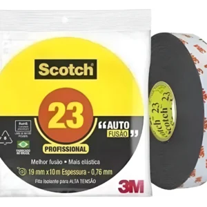 Fita Isolante Auto Fusão 19mm X 10mts - 3m