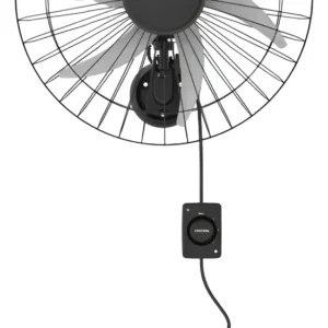 Ventilador De Parede Arame Steel 50cm Preto Bivolt Ventisol
