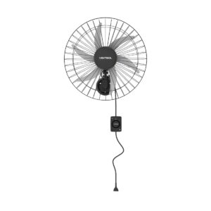 Ventilador De Parede Arame Steel 50cm Preto Bivolt Ventisol
