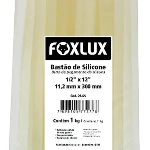 Silicone em Barra 1/2x12 1Kg 26.05 - Foxlux