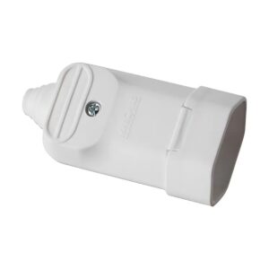 Plug Femea 2P+T 20A Branca TMD2-3 Com 10 - Margirius