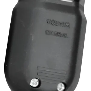 Plug Fêmea Com Prensa Cabo 2p+t 10a Preto V96 - Voltim