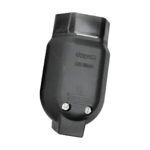 Plug Fêmea Com Prensa Cabo 2p+t 20a Preto V94 - Voltim