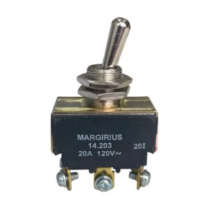 Chave Interruptor Bipolar 20A 120VCA A1B1P1G - Margirius