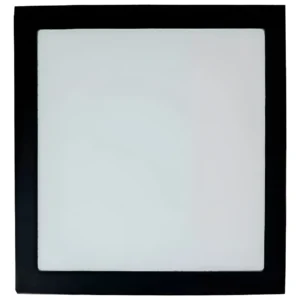 Painel de LED Embutir Quadrado 24W 6500K Preto - Avant