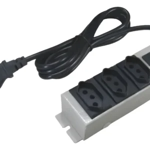 Filtro De Linha Chapa 3 Tomadas Com Fusivel Bivolt Multicraf
