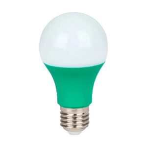 Lâmpada De Led Bolinha 7w Verde - Ourolux