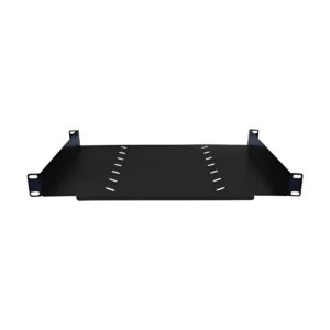 Bandeja Fixa Padrão 19x450mm Preta Max Eletron
