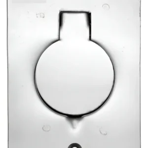 Placa De Piso 4x2 Inox 1 Tomada - Olivo