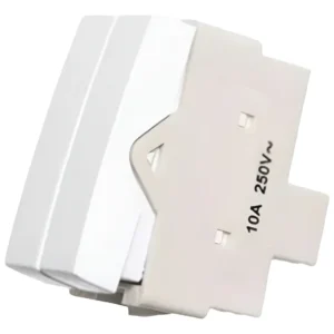 Modulo Interruptor Duplo Simples 17837 - Margirius Sleek