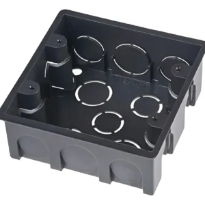 Caixa de Luz Pvc Preta 4x4 - Brascom