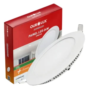 Luminaria de LED Embutir Redondo 24W 6500K - Ourolux