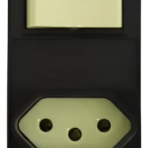 Conjunto Simples + Tomada Sem Placa 54337 - Pial